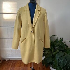 Yellow Women's Lightweight Coat
